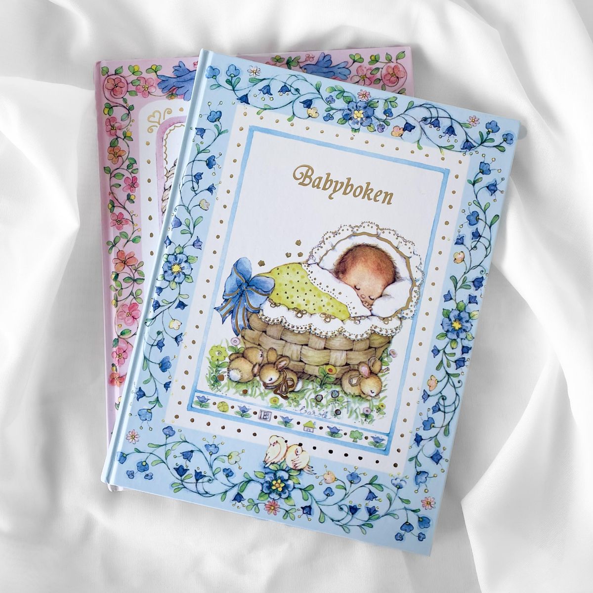 Babyboken, blå
