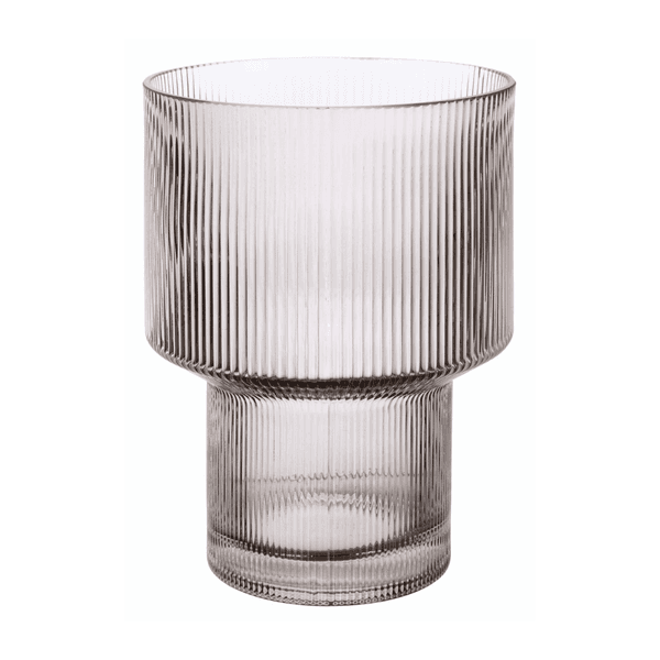 Hovedbilde Vase stripet glass