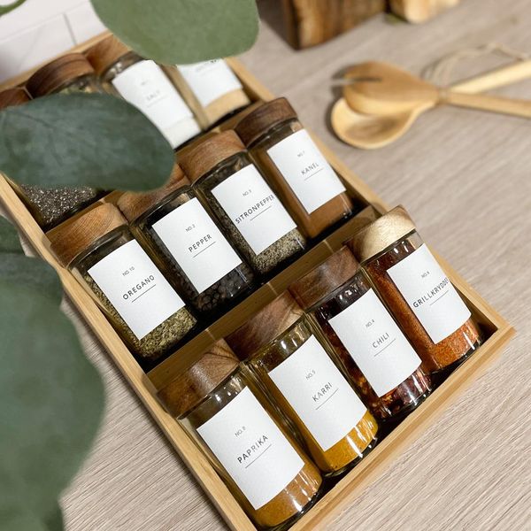 Hovedbilde Krydderglass, runde 12-pk
