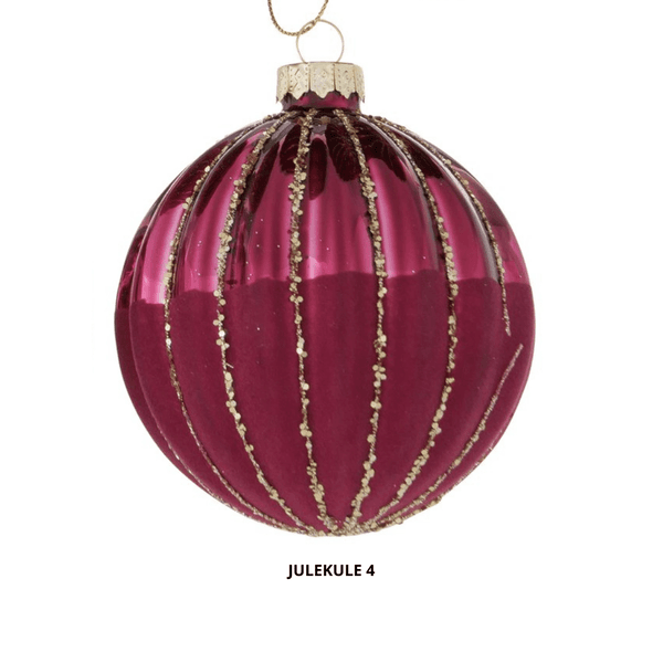Hovedbilde Jette rosa, julekule 4