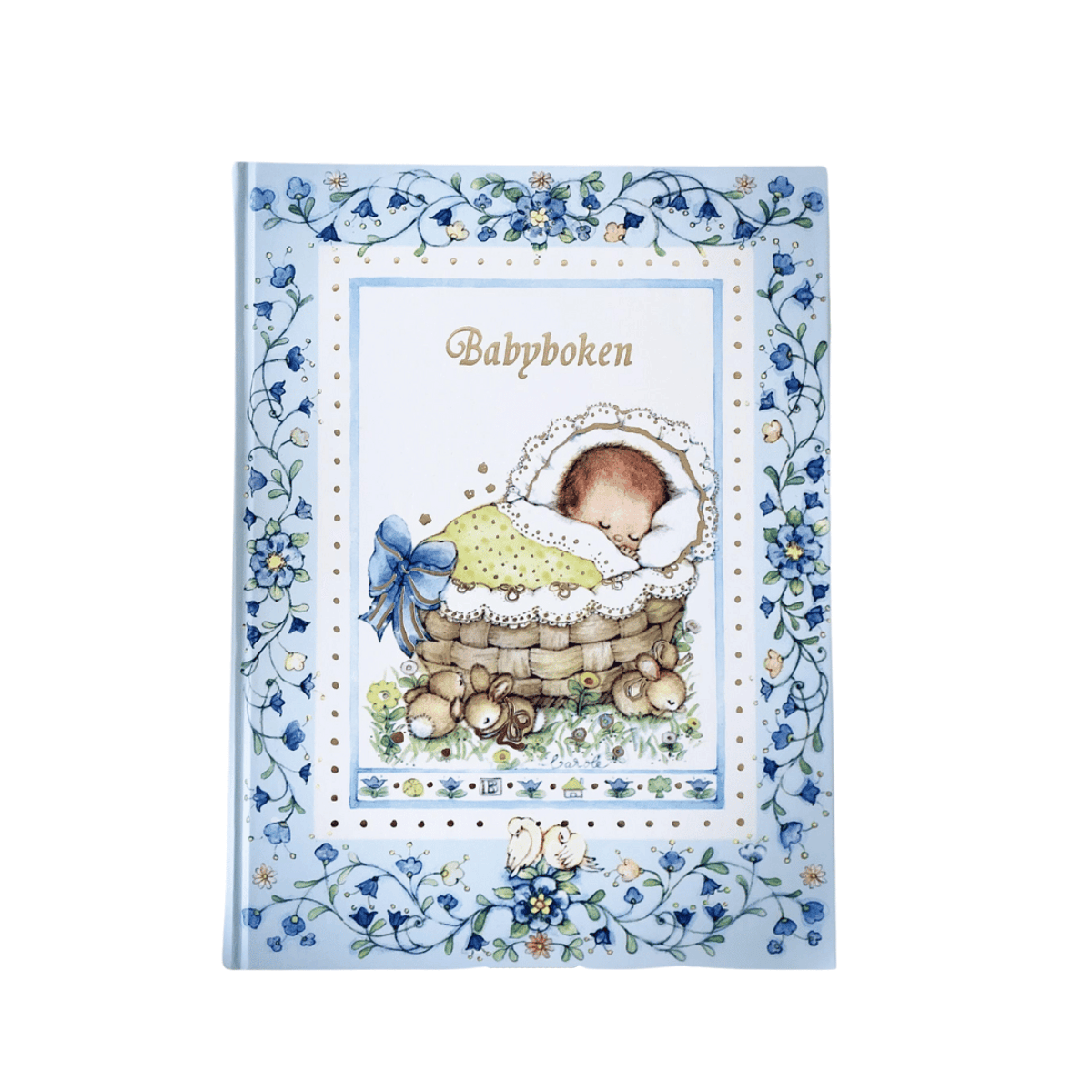 Babyboken, blå